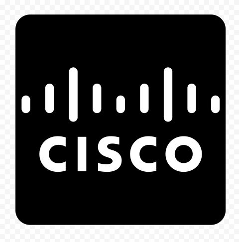 Cisco Square Black & White Logo Icon PNG